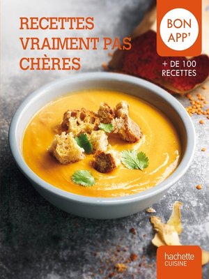 cover image of Recettes vraiment pas chères